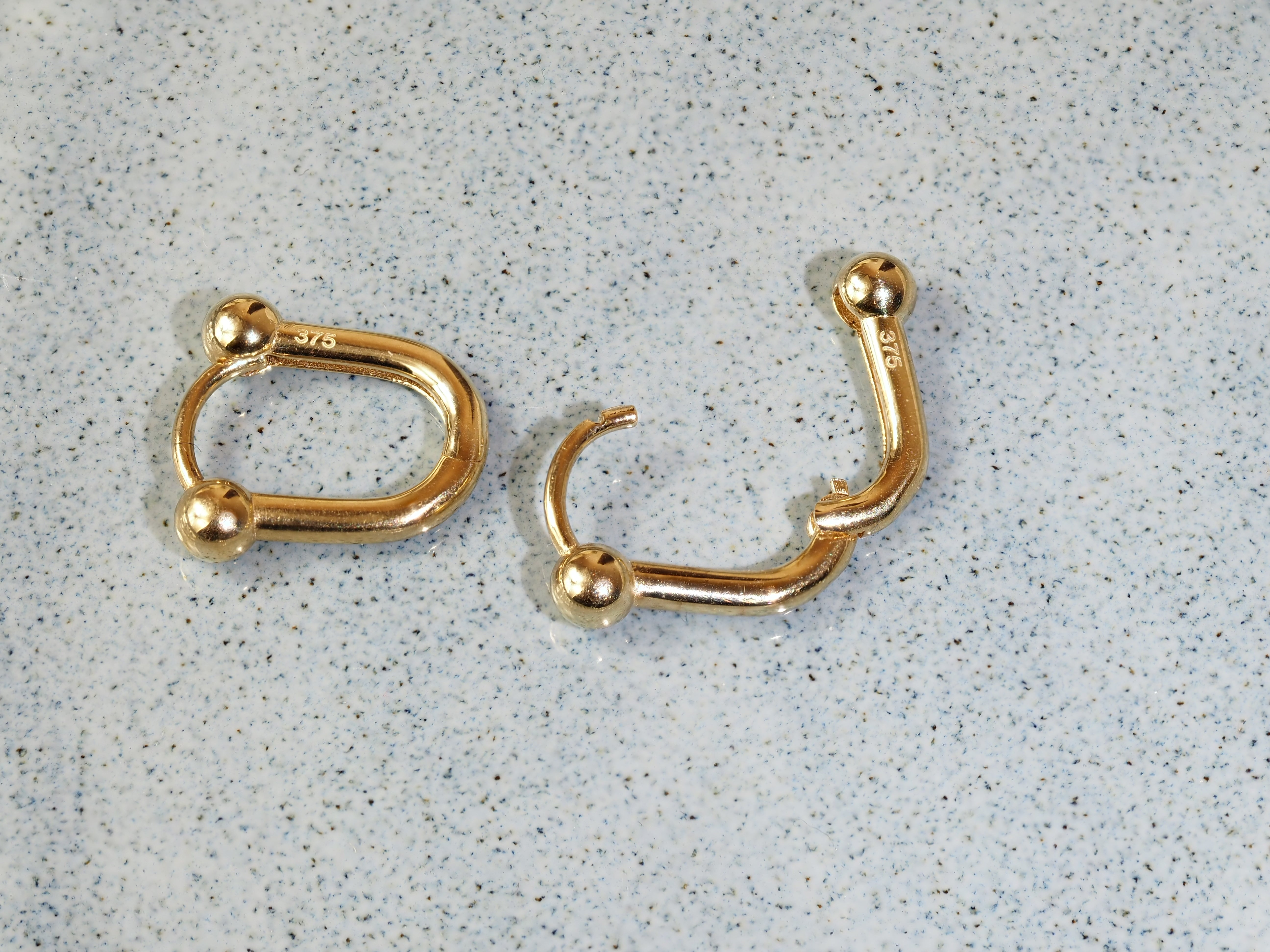 9ct Yellow Gold Huggie Earrings