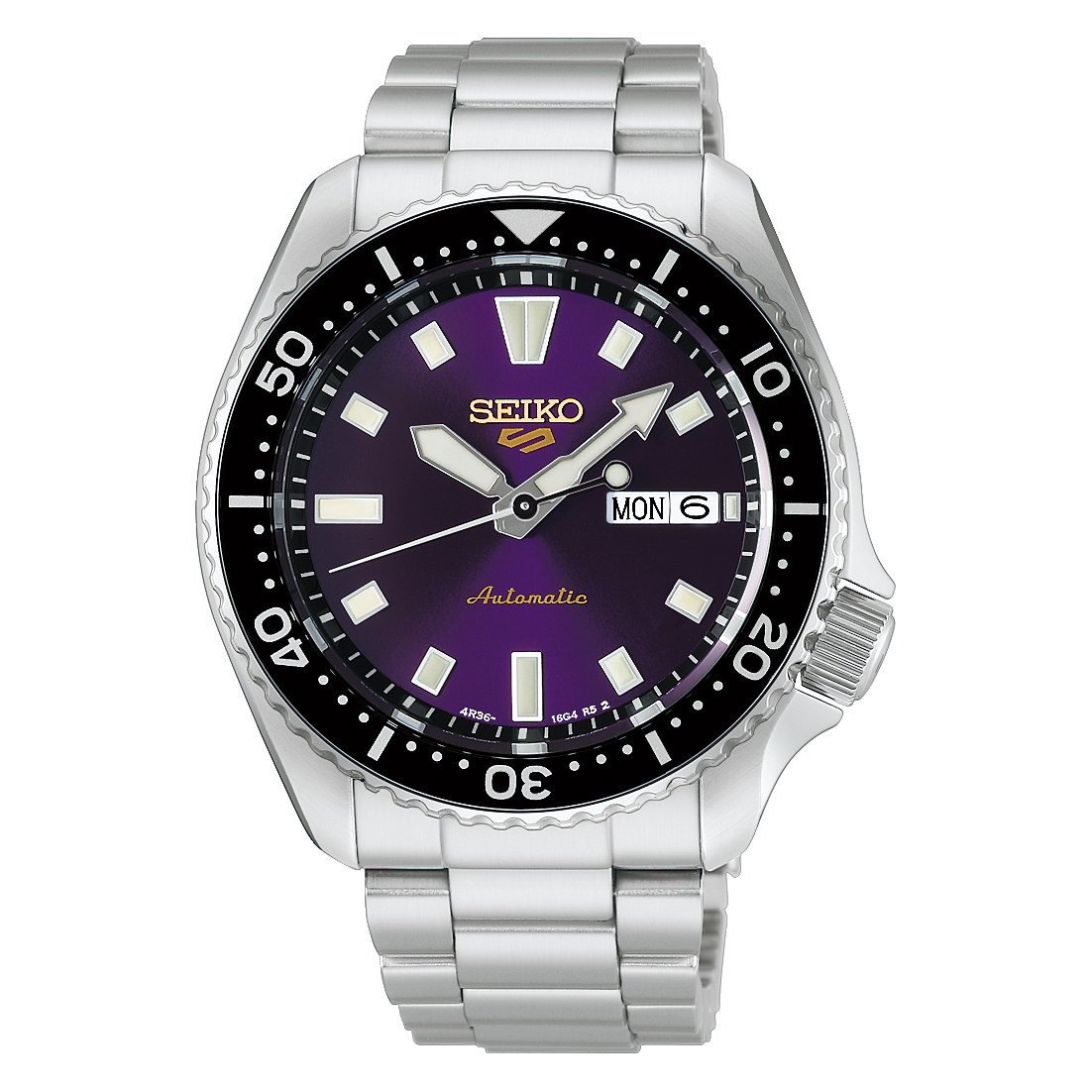 Seiko 5 Sports HDB003K limited edition watch, front view