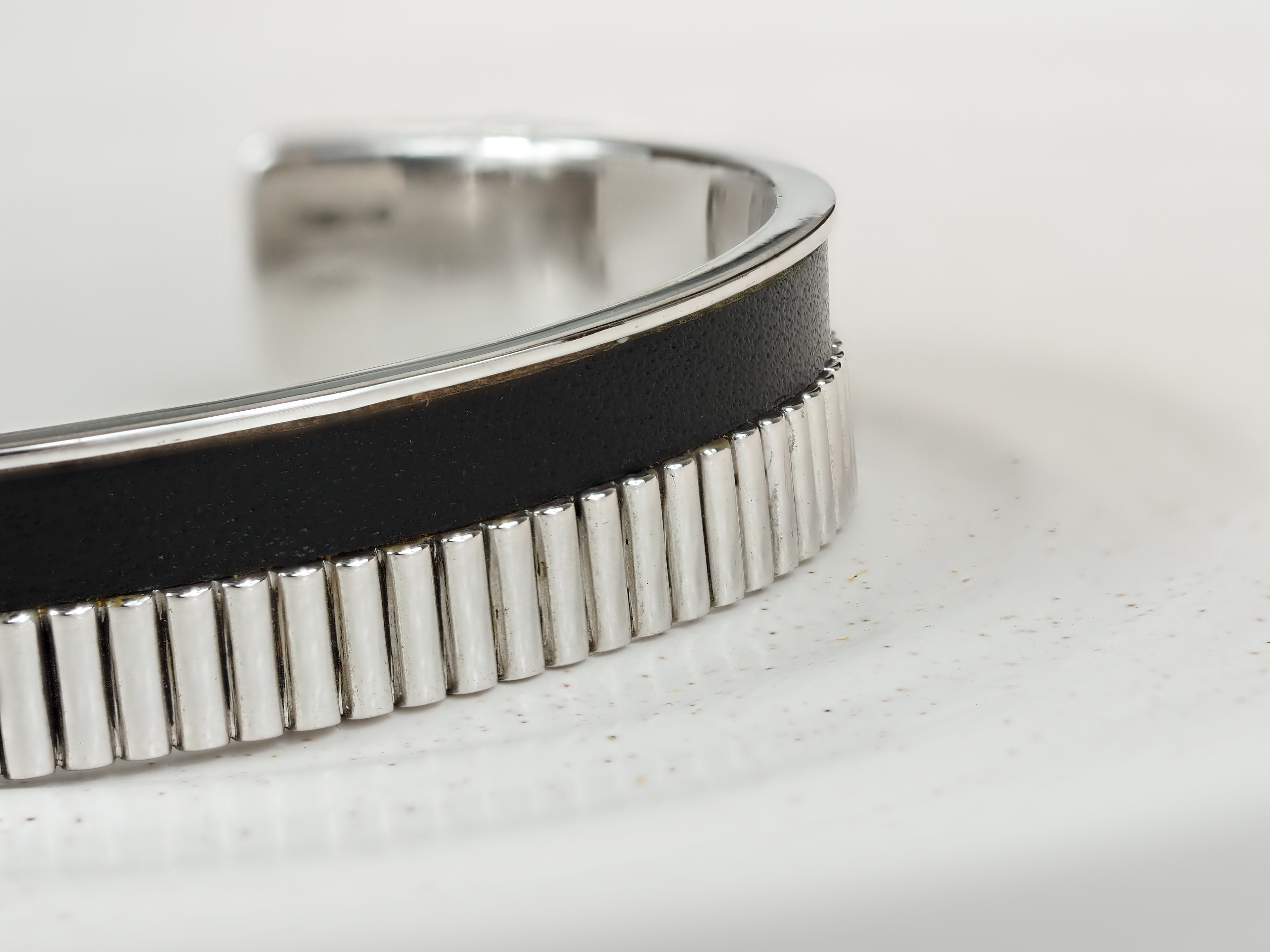 Hoxton Sterling Silver Cuff Bangle