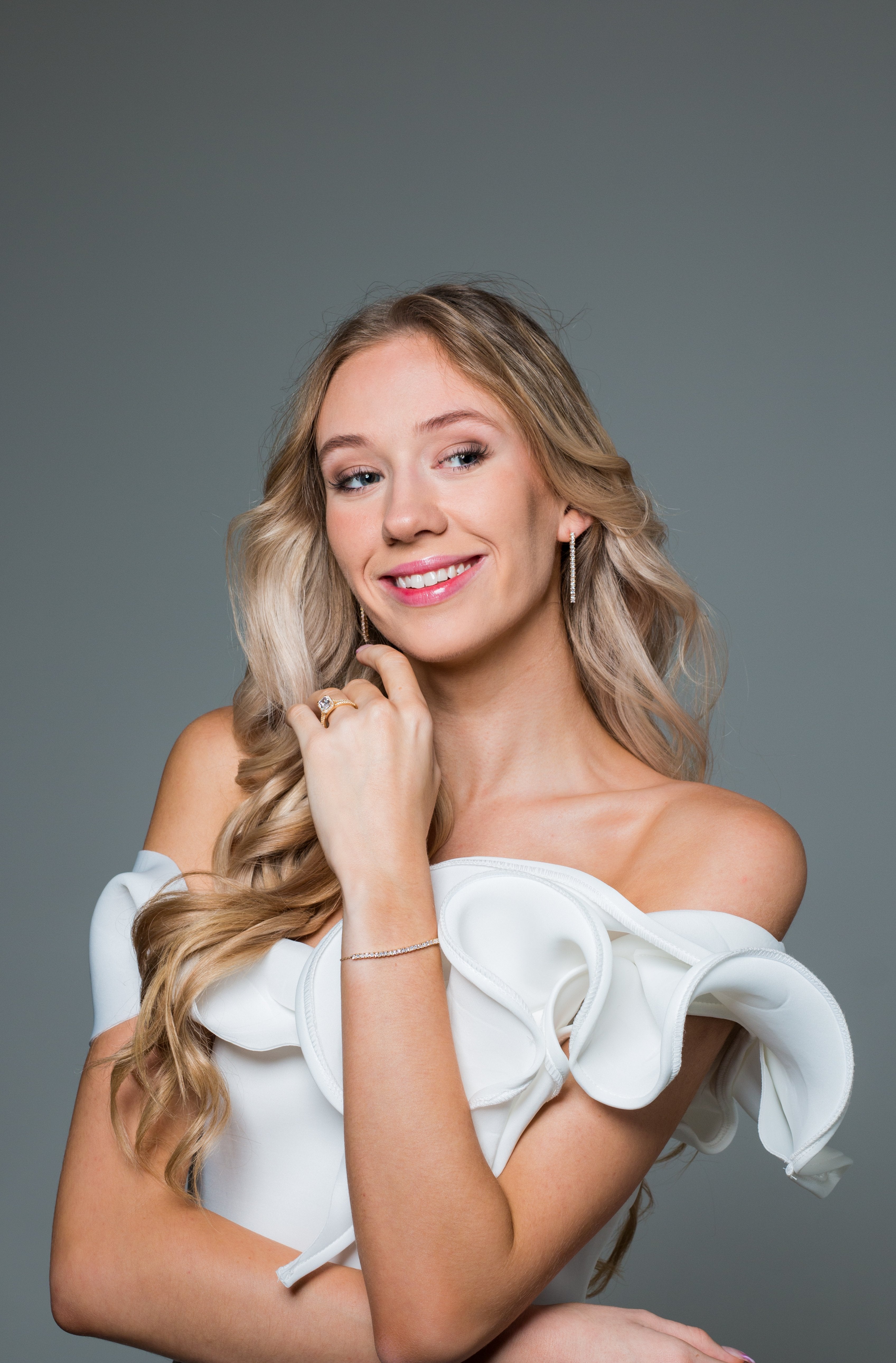 Georgini Iconic Bridal Vera Earrings Gold