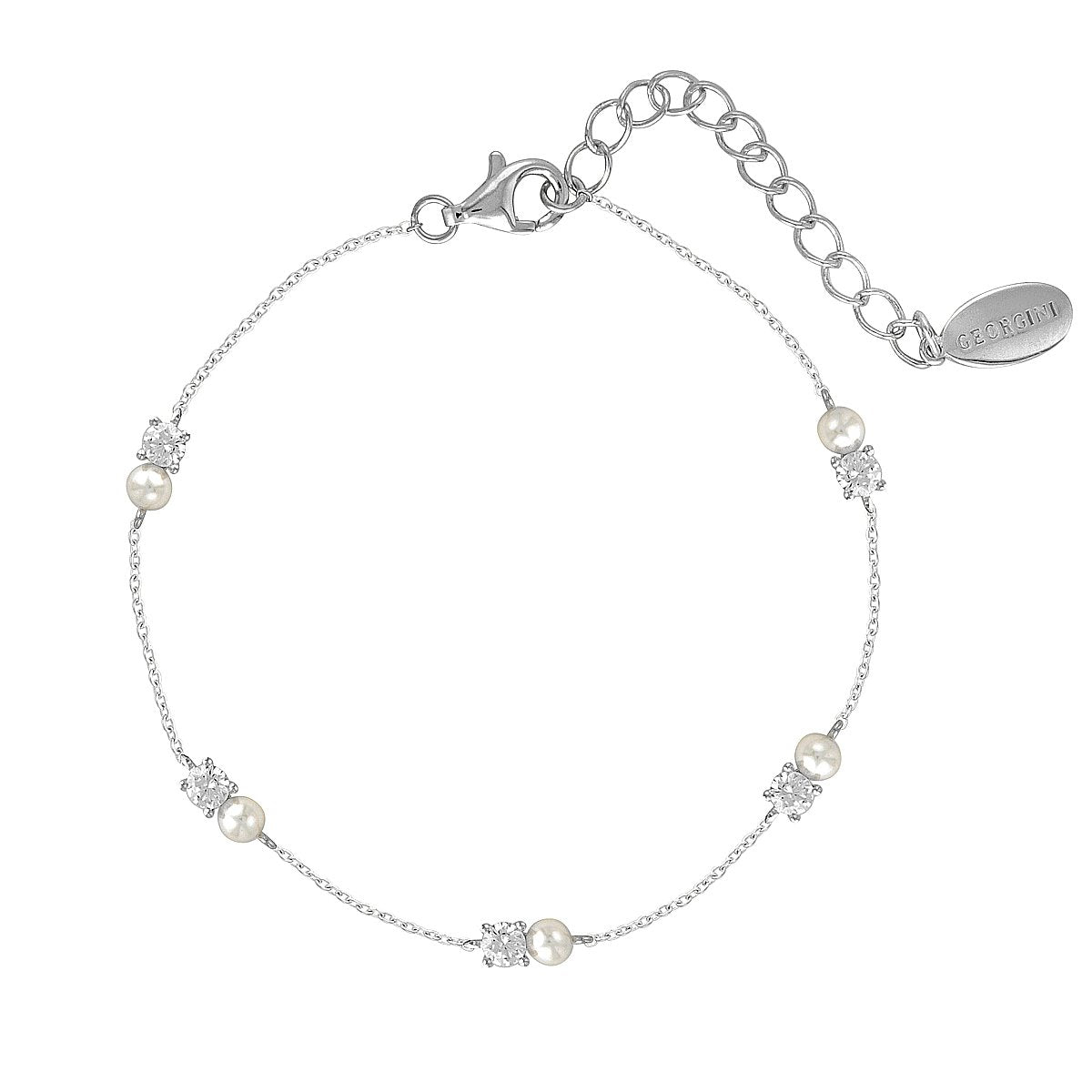 Georgini Noel Nights Snow Drop Bracelet Silver