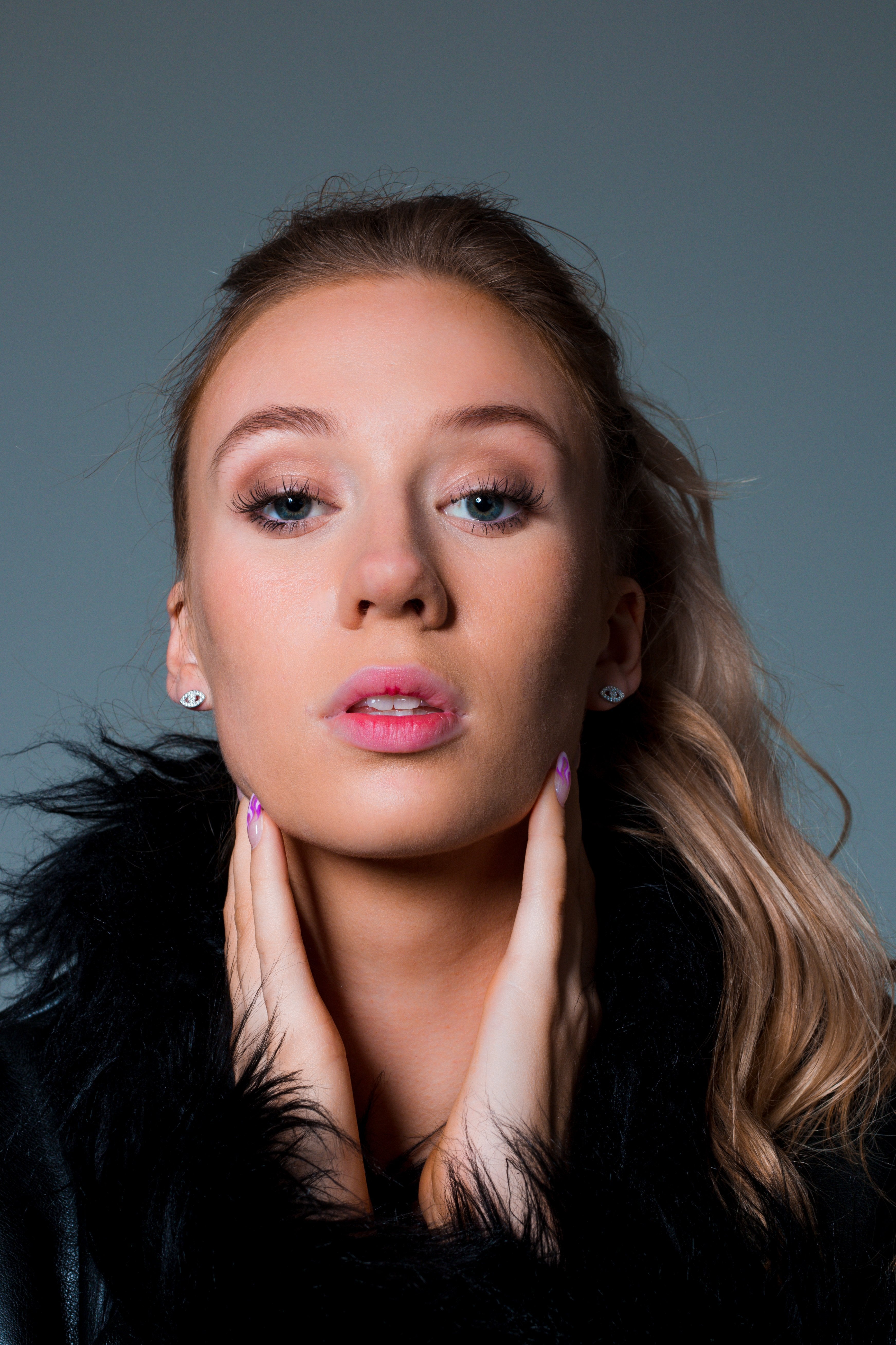 Georgini Rock Star Evil Eye Silver Earrings