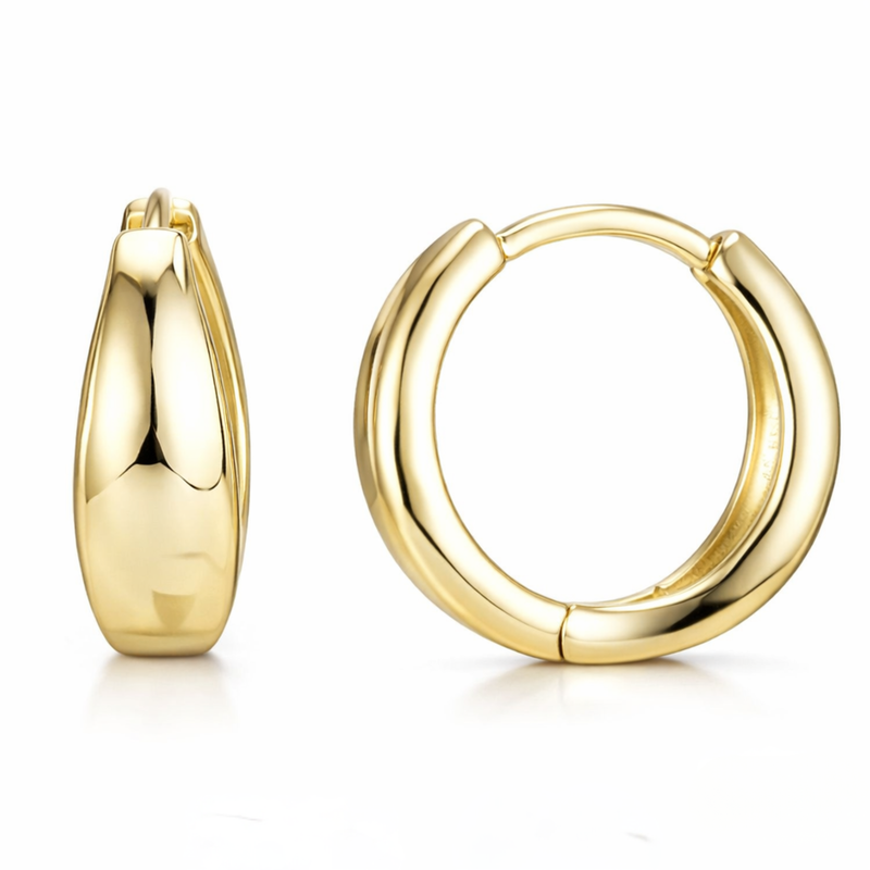 Georgini Alchemy Gold Hoop Earrings