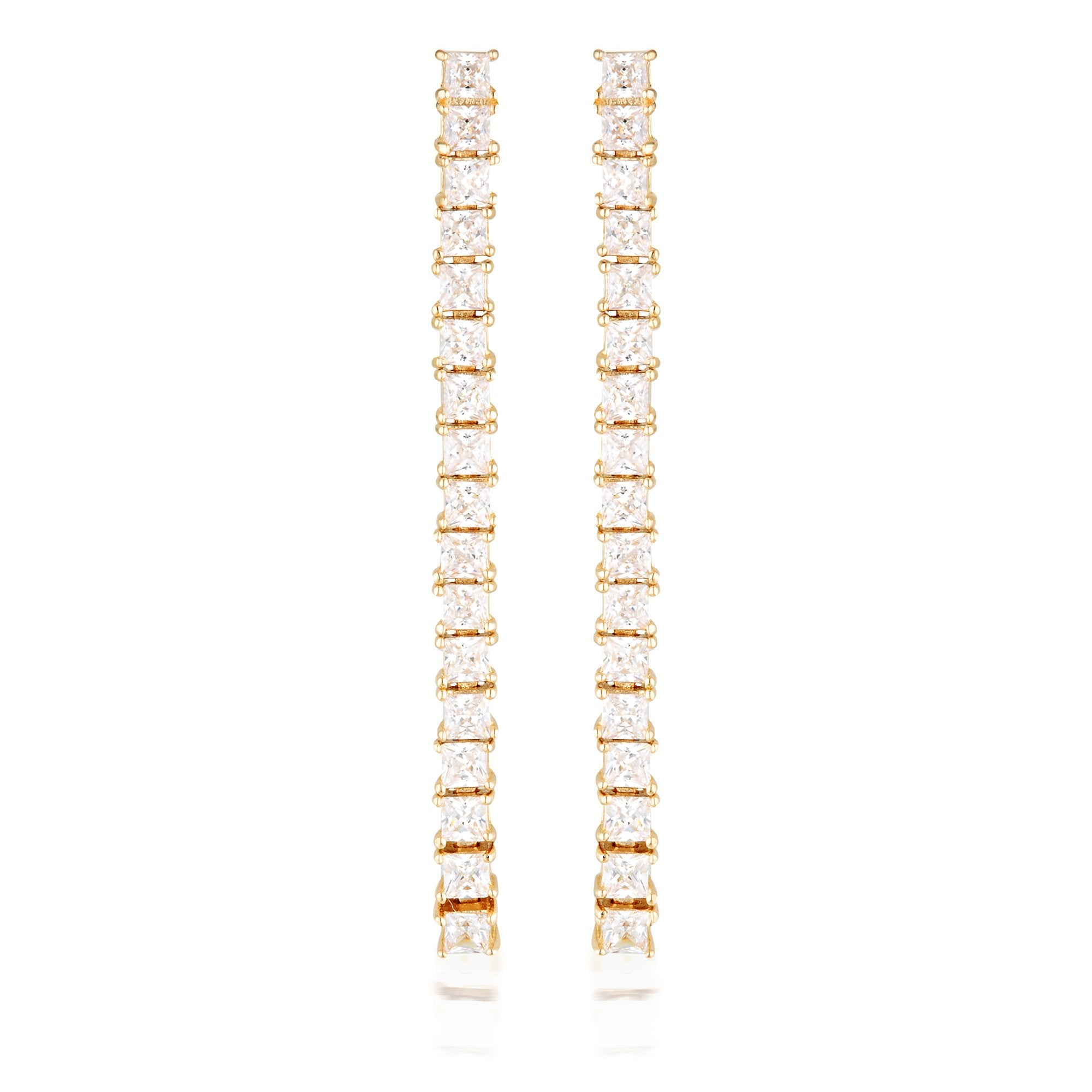 Georgini Iconic Bridal Vera Earrings Gold