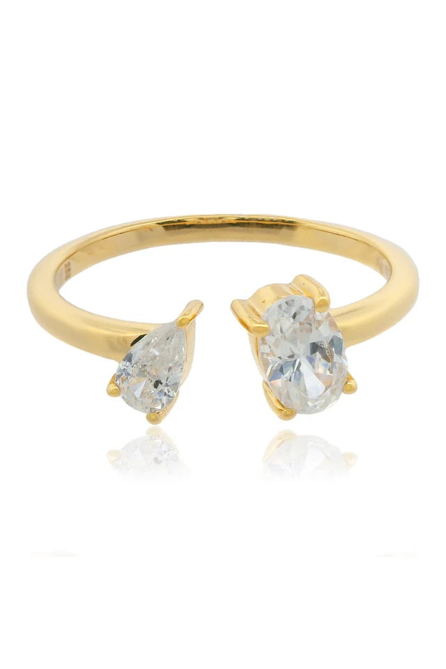 Georgini Chic Noel Toi Met Moi Gold Yellow