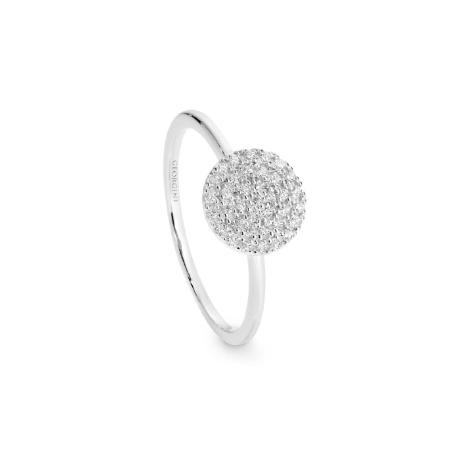 Georgini - Pavo Sterling Silver Cubic Zirconia Ring