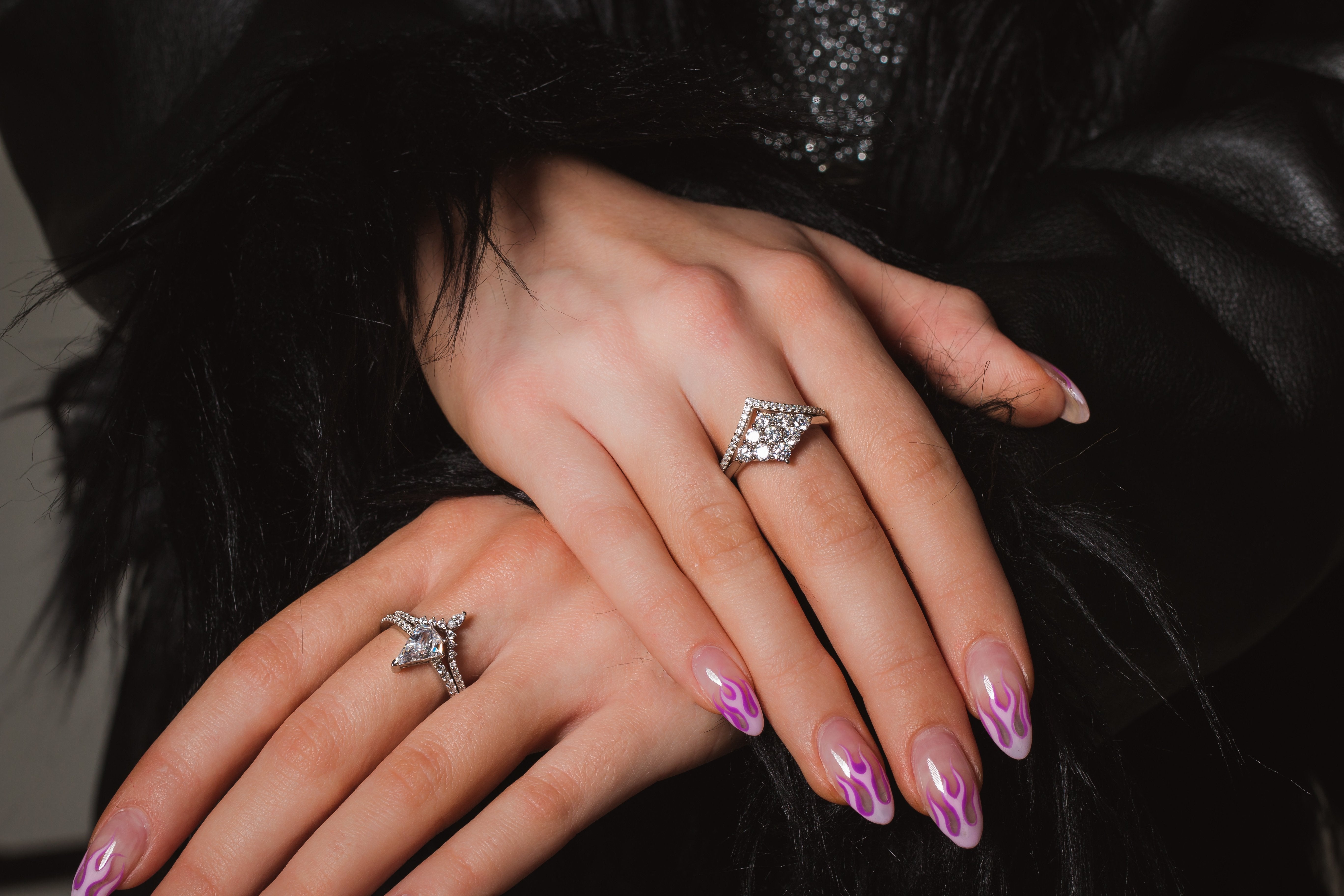 Georgini Rock Star V Silver Ring