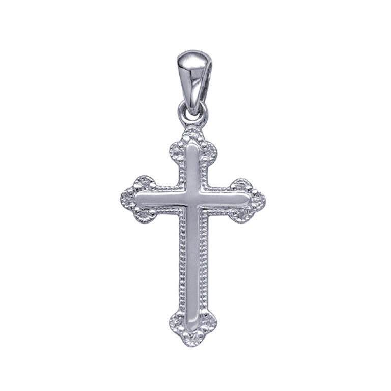 Sterling Silver Fancy Cross