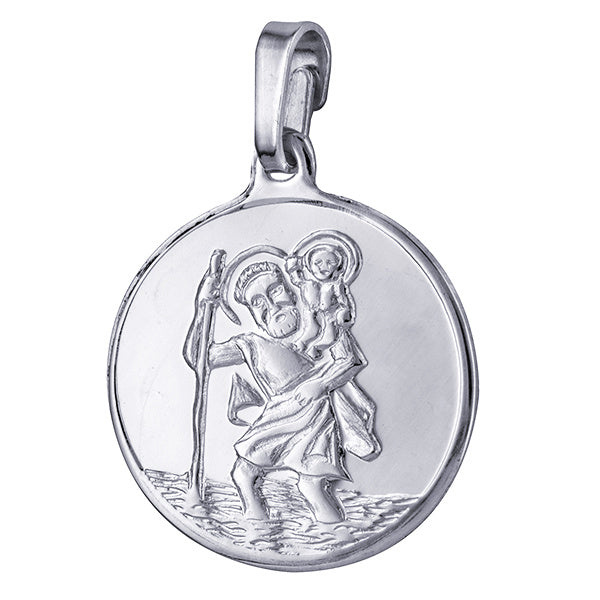 Sterling Silver St Christopher Pendant