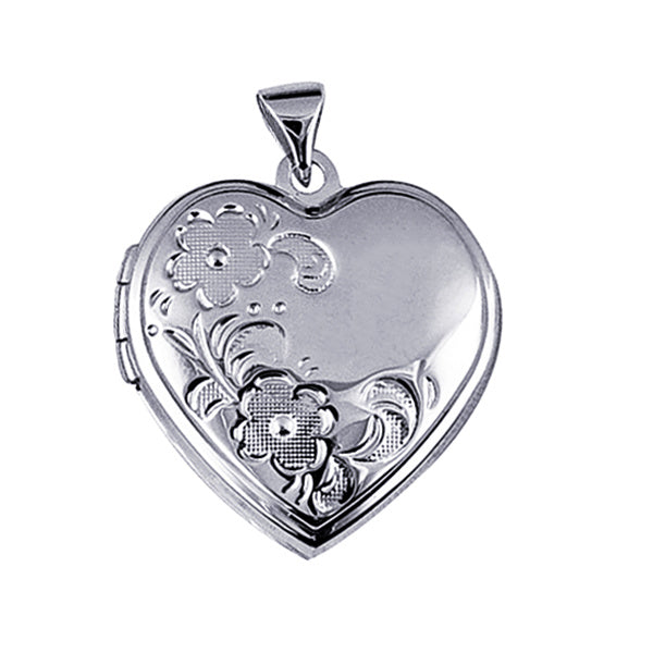 Sterling Silver Heart Locket