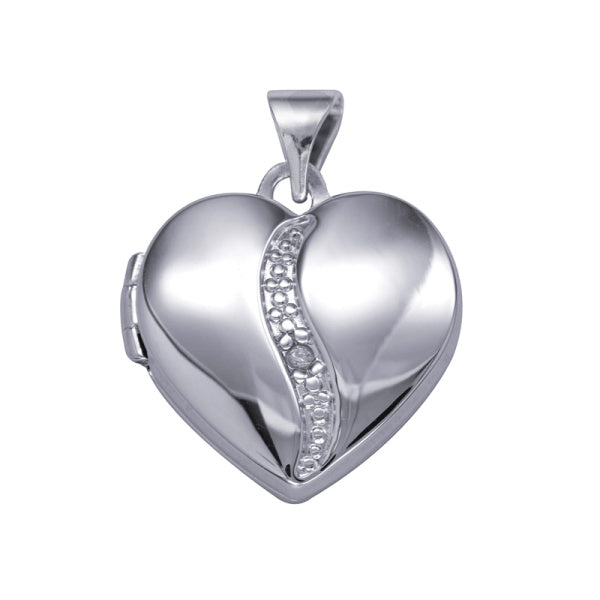 Sterling Silver Heart Locket