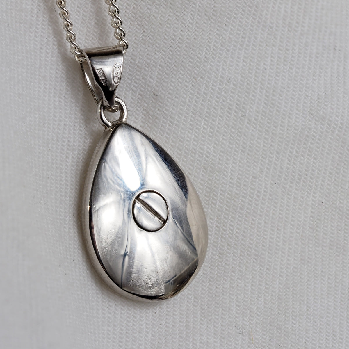 Sterling Silver Memorial Pendant