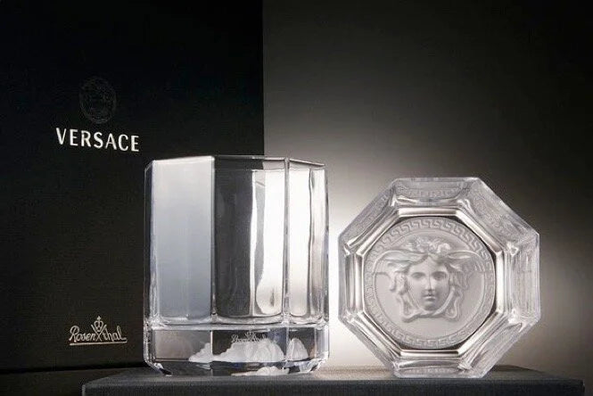 Versace Medusa Lumière Crystal Whiskey Glasses – Set of 2 – view 6