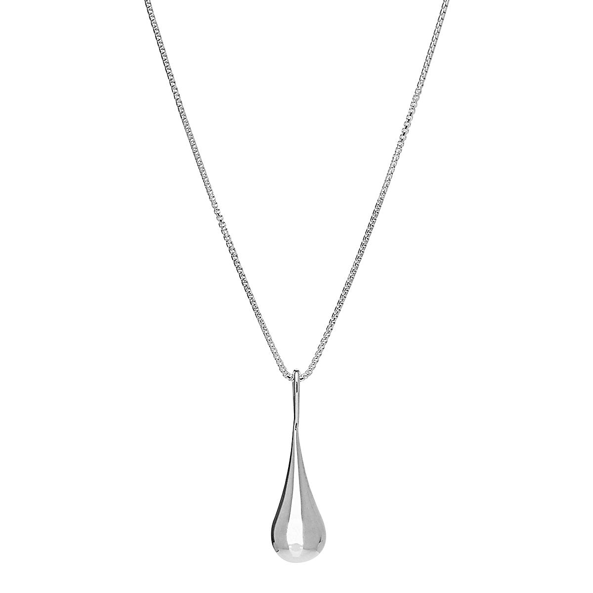 My Silent Tears Necklace Silver main image 0