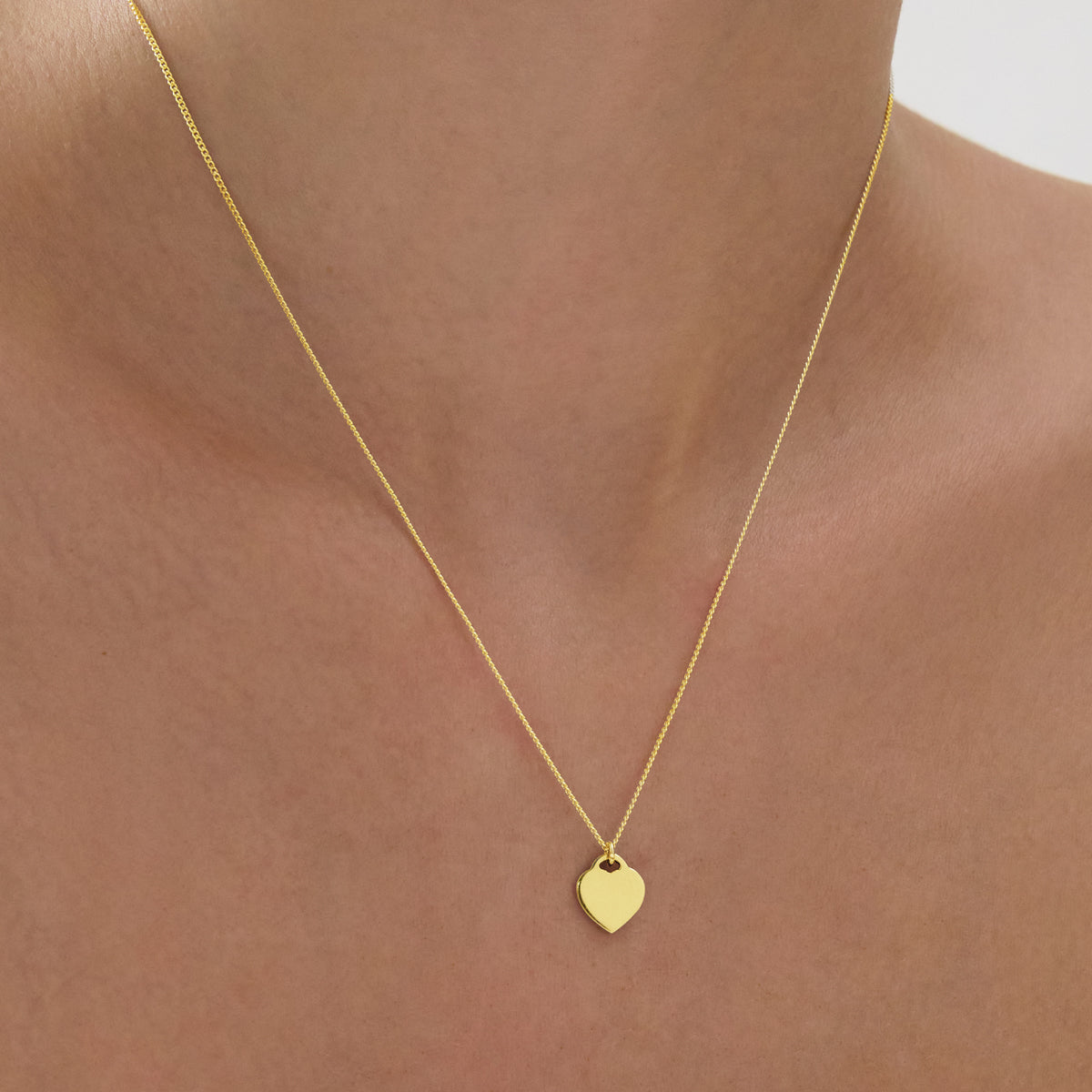 NAJO Promise Necklace Yellow Gold Plated