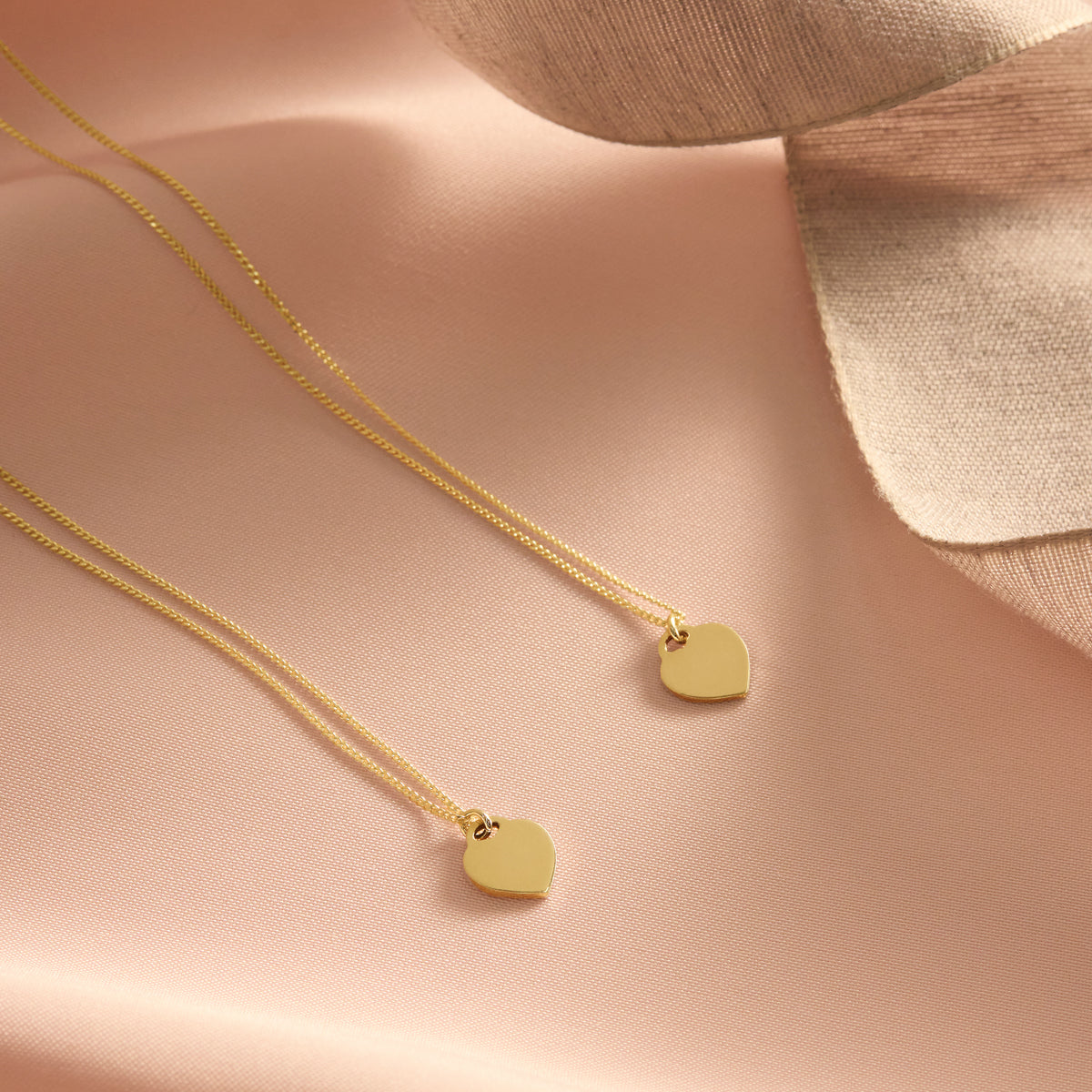 NAJO Promise Necklace Yellow Gold Plated