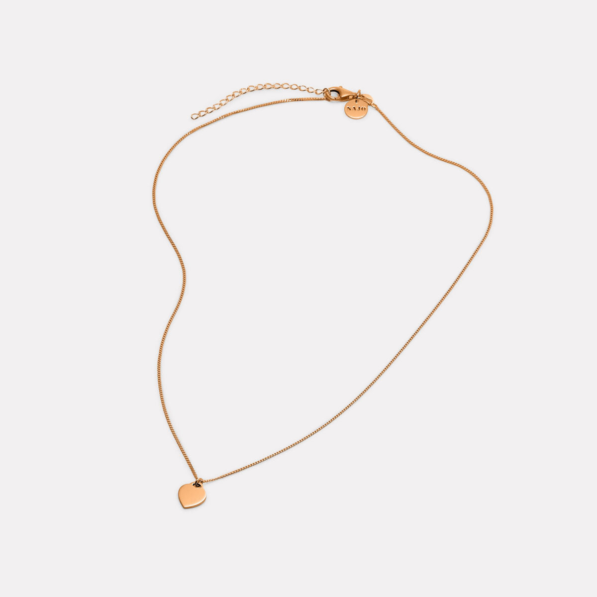 NAJO Promise Necklace Rose Gold Plated