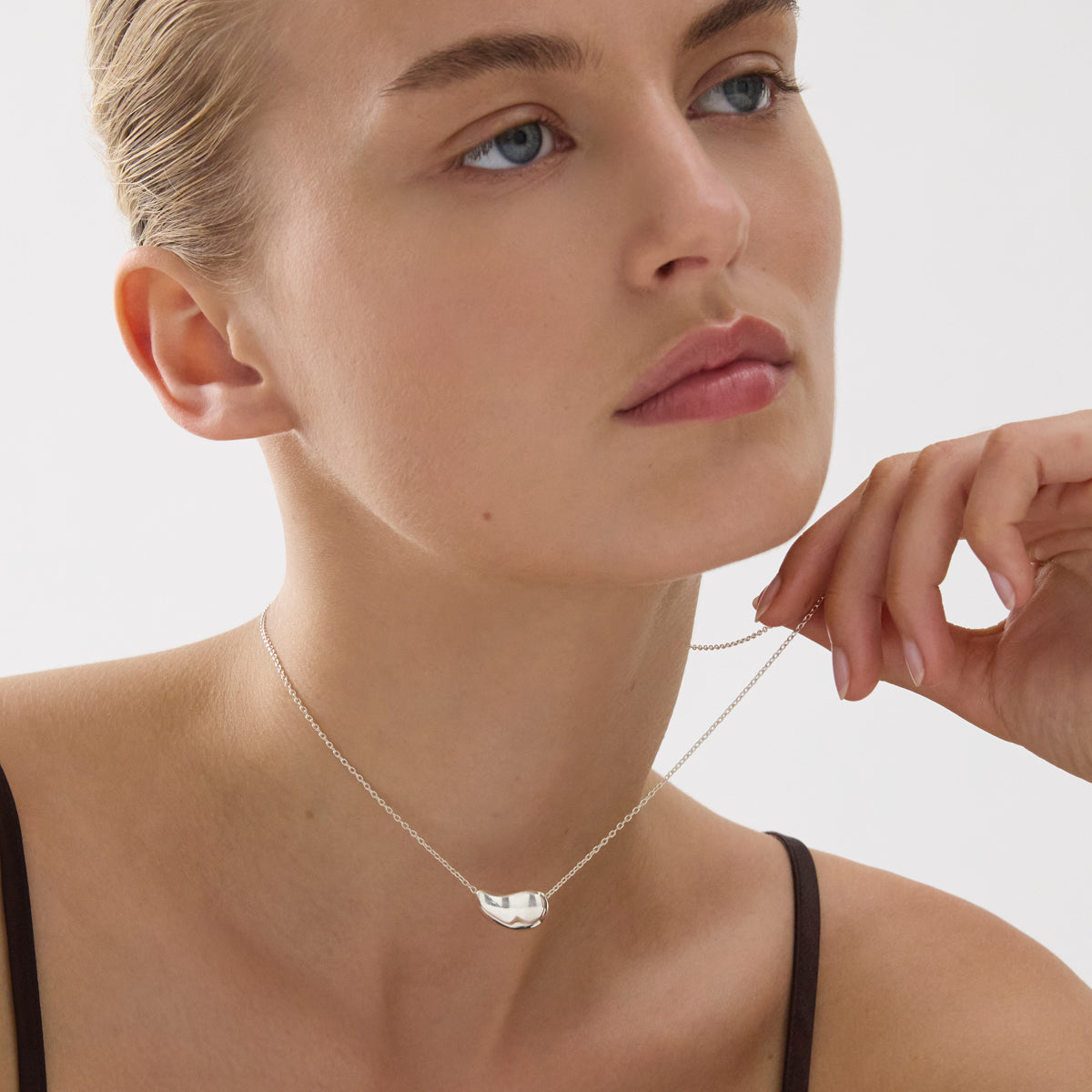 NAJO Rise Necklace Silver