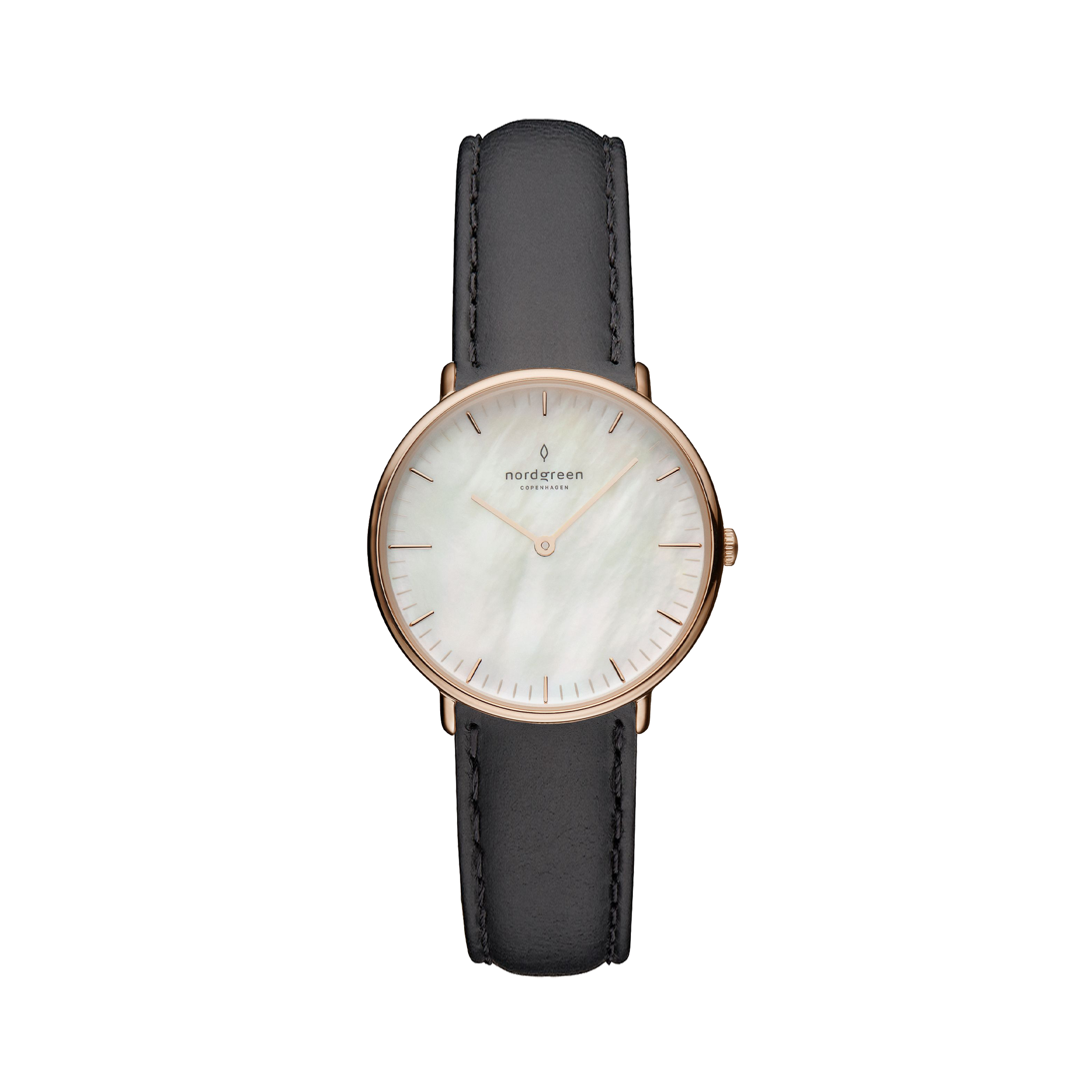 Nordgreen Native 28mm Mother of Pearl Gold Watch