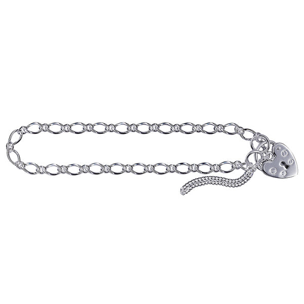 Sterling Silver Figaro Bracelet