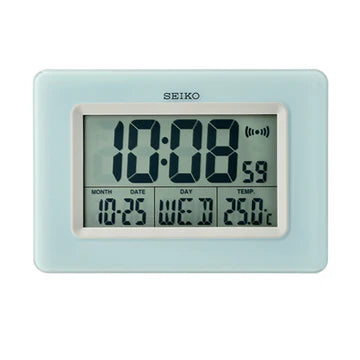 Seiko Digital Alarm Clock, QHL058L