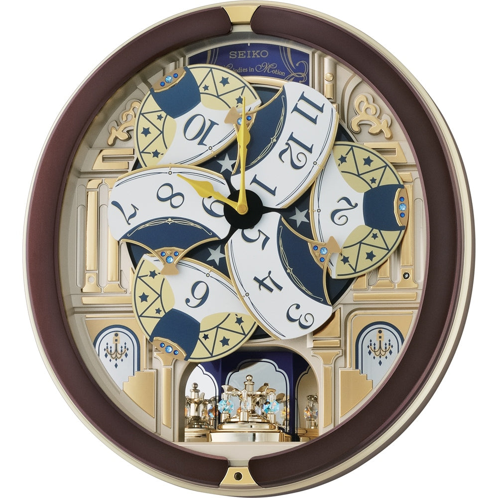 Seiko Melodies In Motion Wall Clock, QXM356B