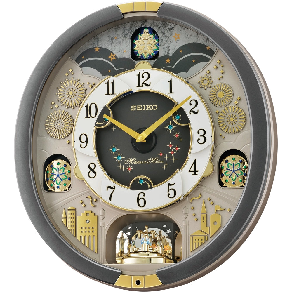 Seiko Melodies In Motion Wall Clock, QXM385N