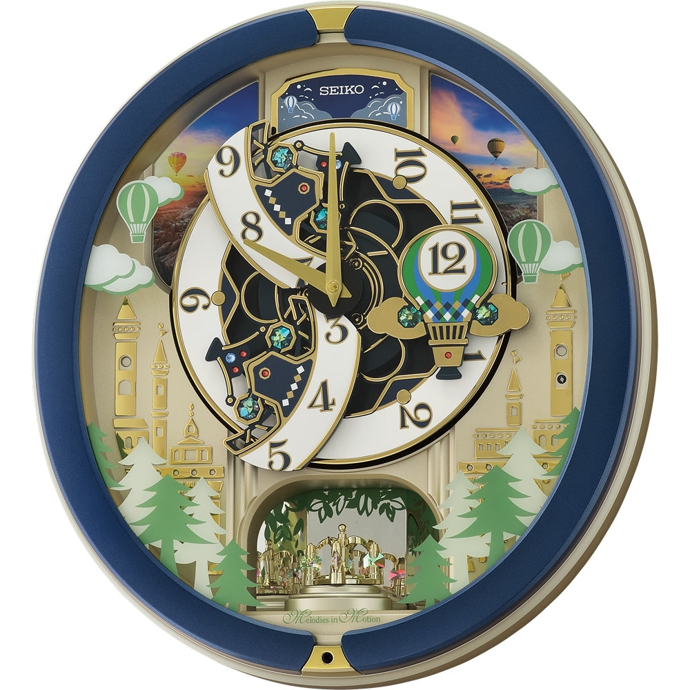 Seiko Melodies In Motion Wall Clock, QXM398L