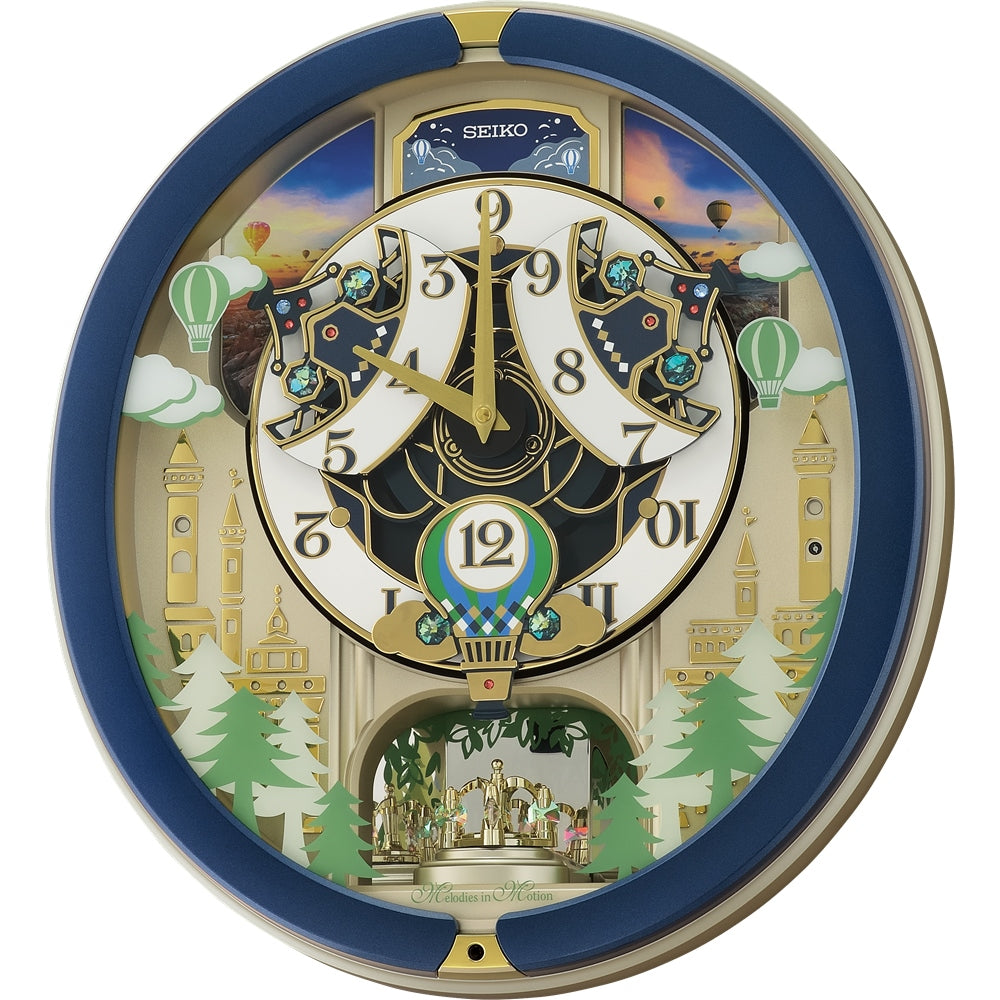 Seiko Melodies In Motion Wall Clock, QXM398L