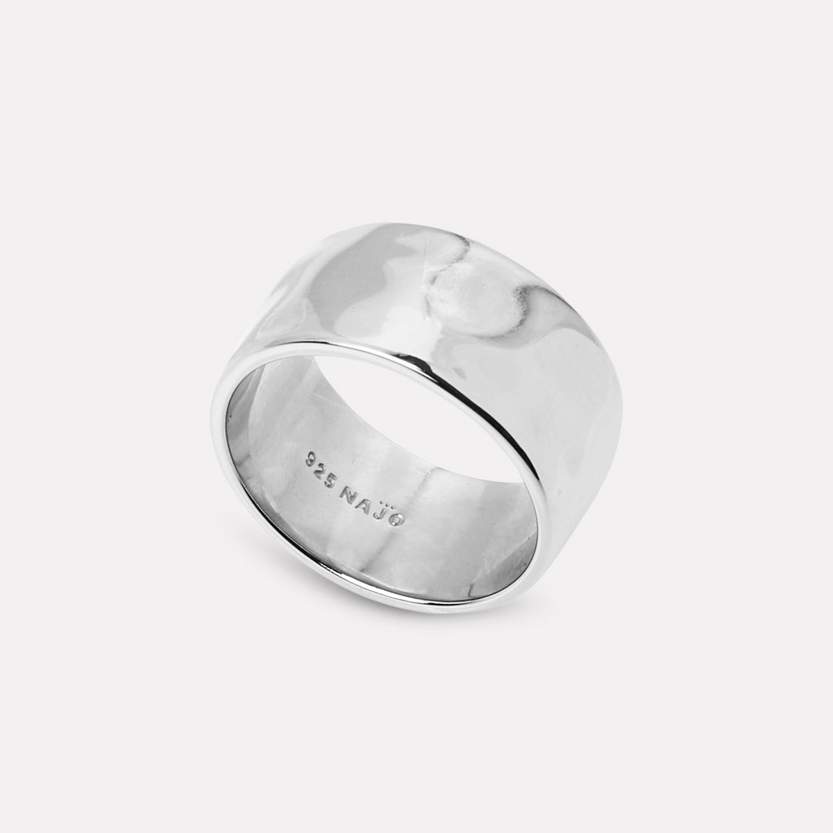 NAJO Sterling Silver Barber Ring