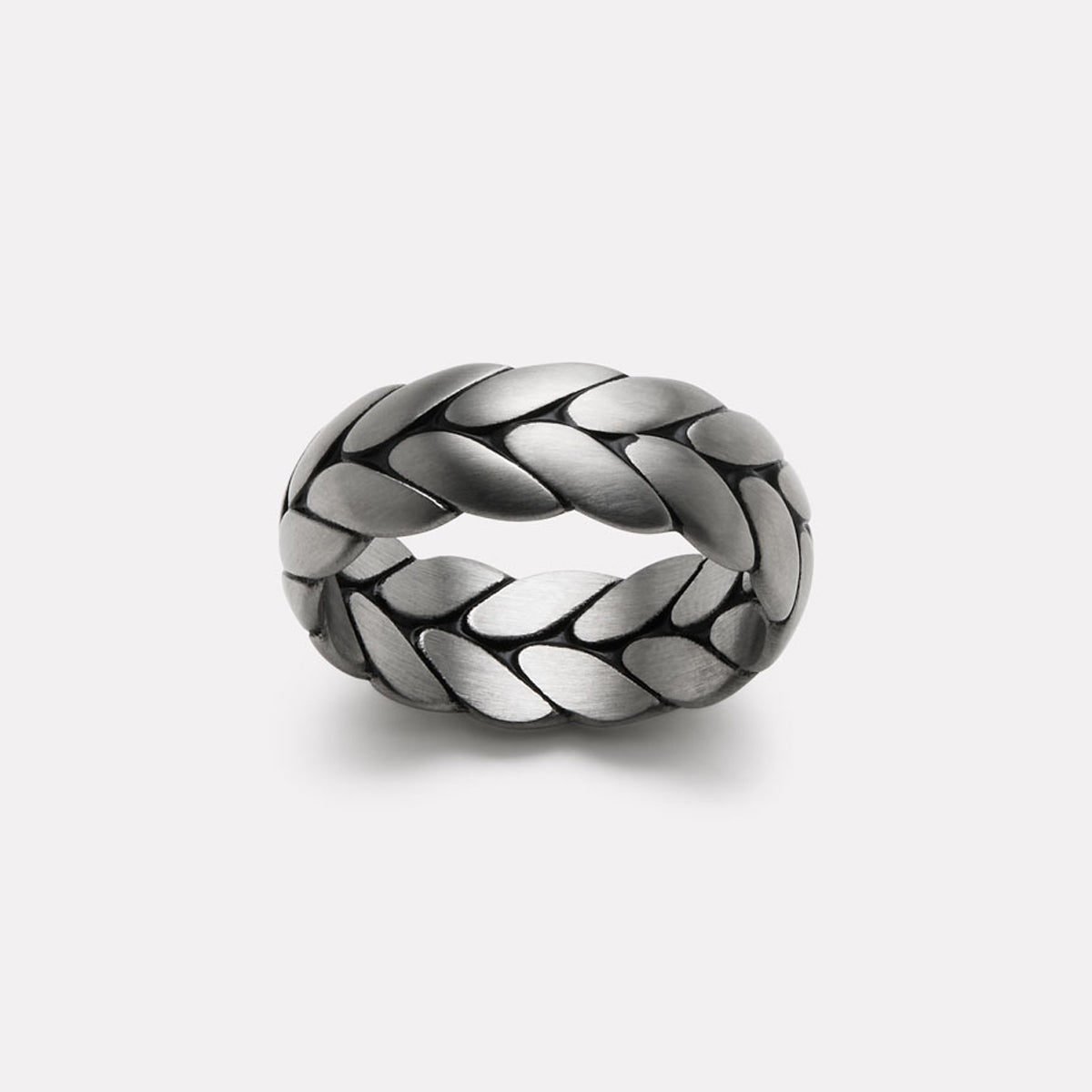Najo Commander Men's Steel Ring, Size 11