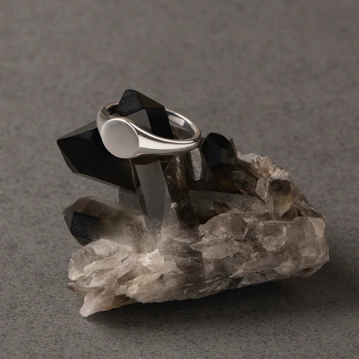 Najo Suave Men's Silver Ring