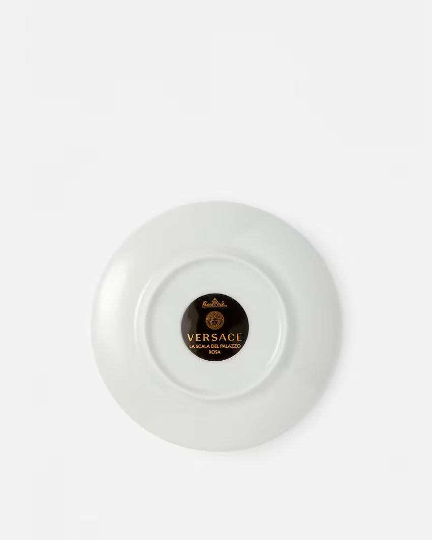 Versace La Scala del Palazzo Rosa Plate, 17 cm