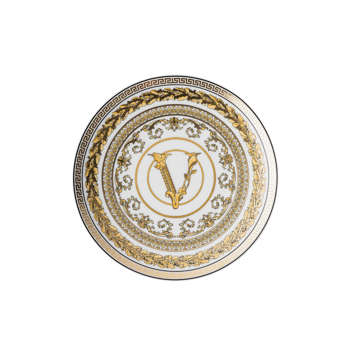 Versace Virtus Gala Plate 17 cm - White