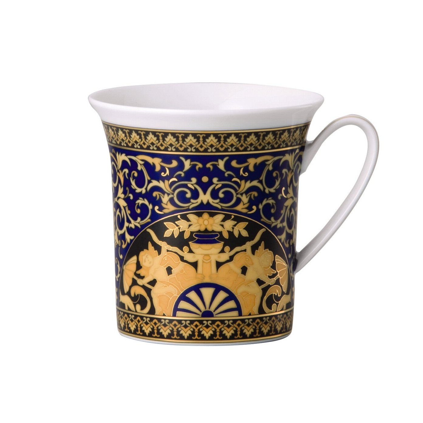 Rosenthal Versace Medusa Blue Mug