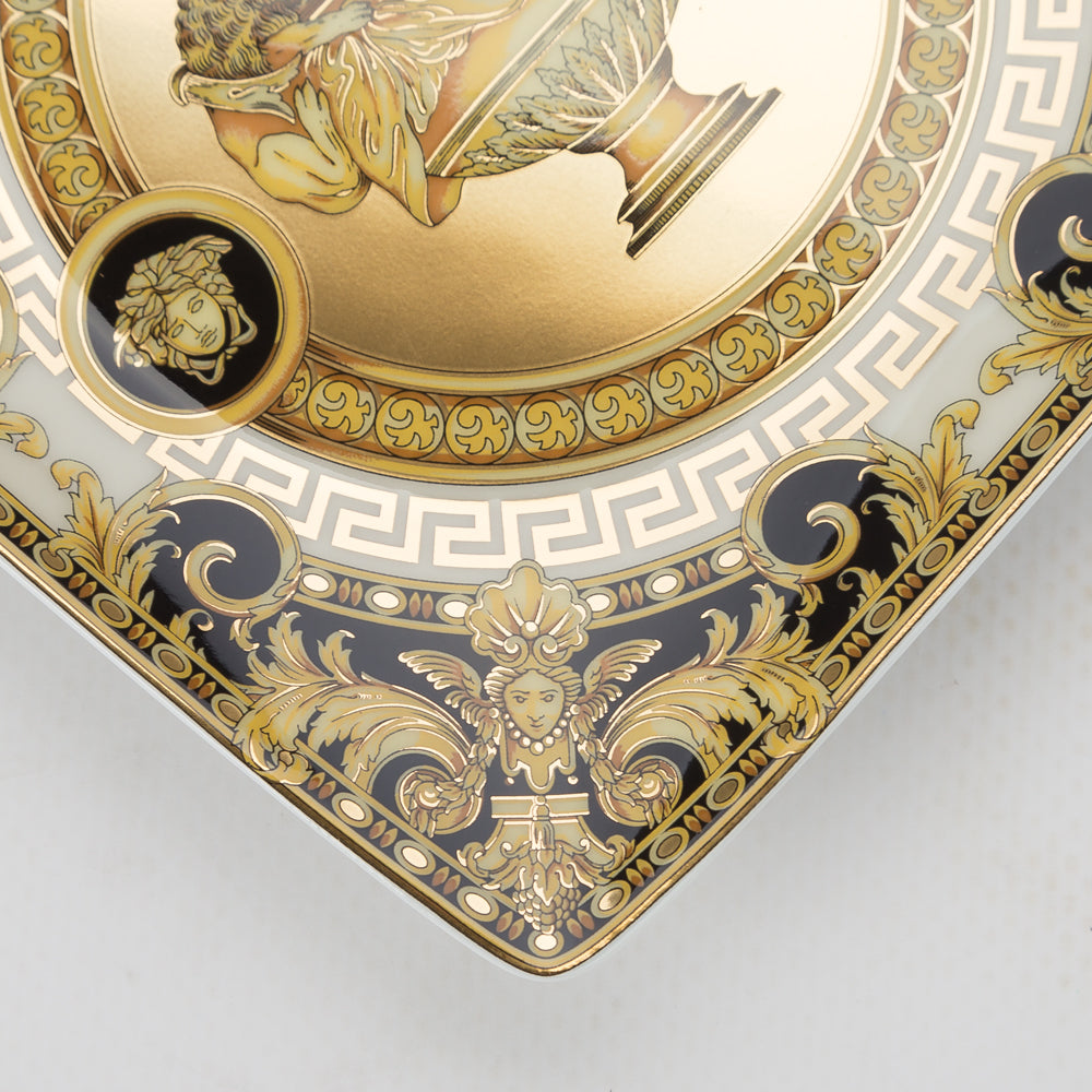 Versace Prestige Gala Square Dish, 12 cm