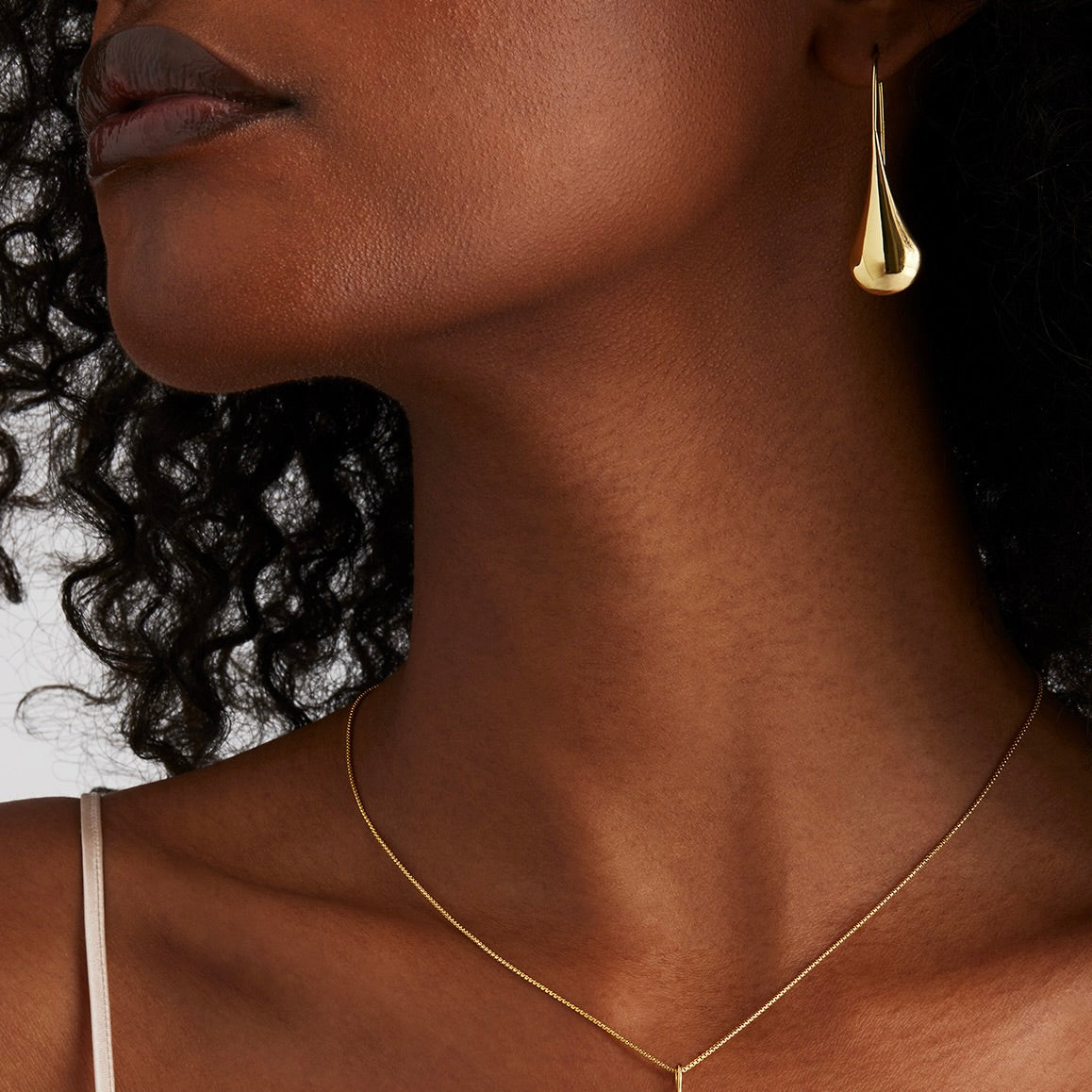 NAJO Weeping Woman Gold Earrings