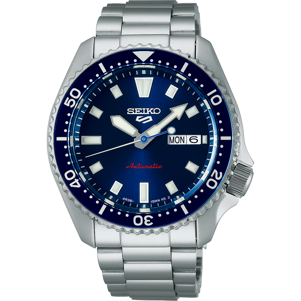 Seiko Men's 5 Sports 42.5mm Stainless Steel Automatic Watch 100M SRPL83K