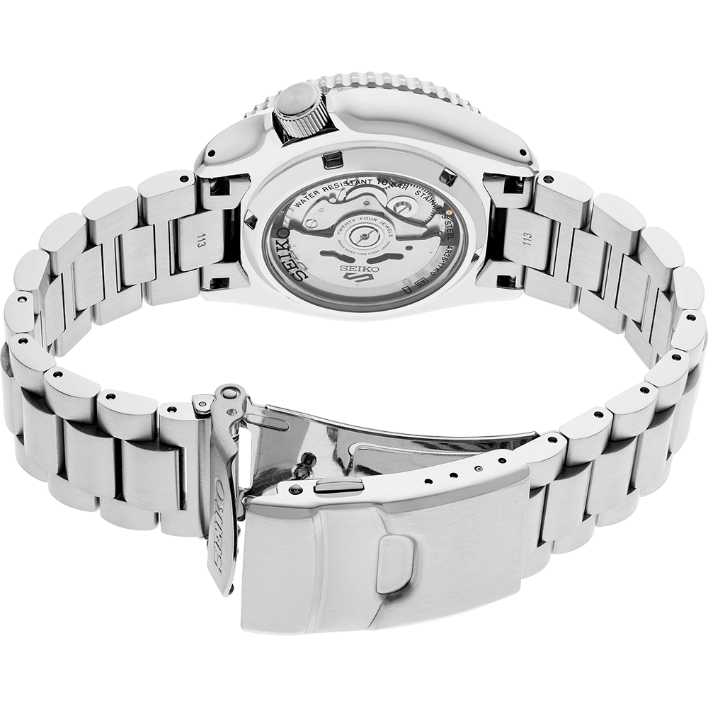 Seiko Men's 5 Sports 42.5mm Stainless Steel Automatic Watch 100M SRPL83K