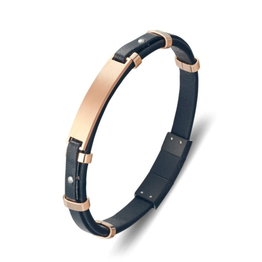 Solv Stainless Steel Plated ID Bracelet