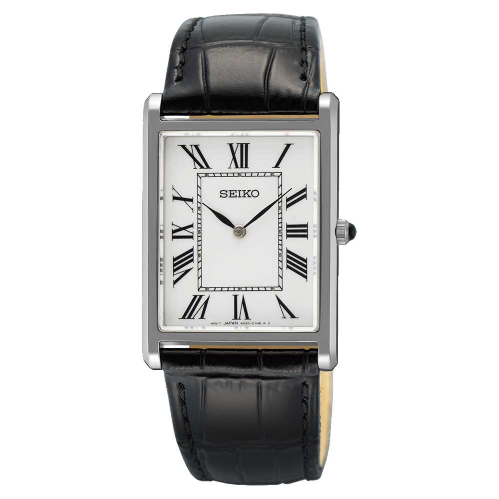 Seiko Ladies Conceptual 27.2mm Stainless Steel Dress Watch Sapphire Crystal SWR103P
