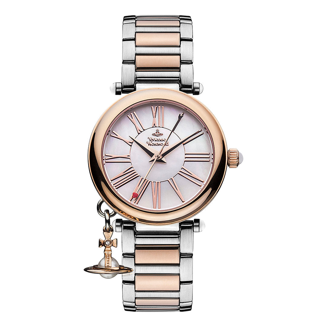Vivienne Westwood Mother Orb Watch Rose Gold Two Tone