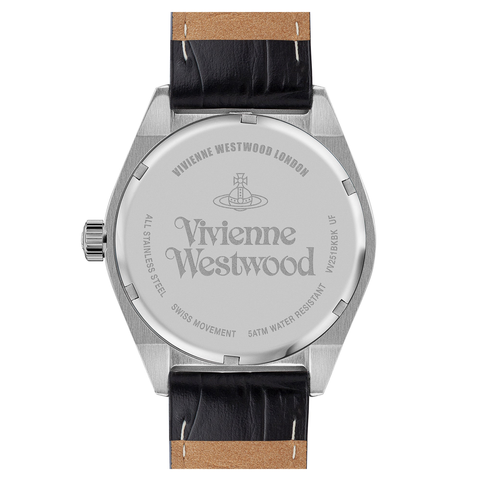 Vivienne Westwood Sydenham Watch Black Leather