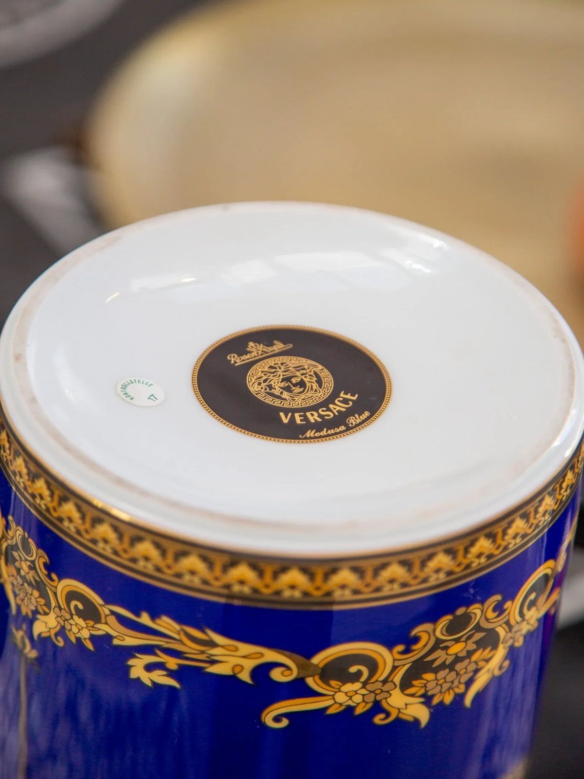Versace Medusa Blue Mug with Handle – view 3