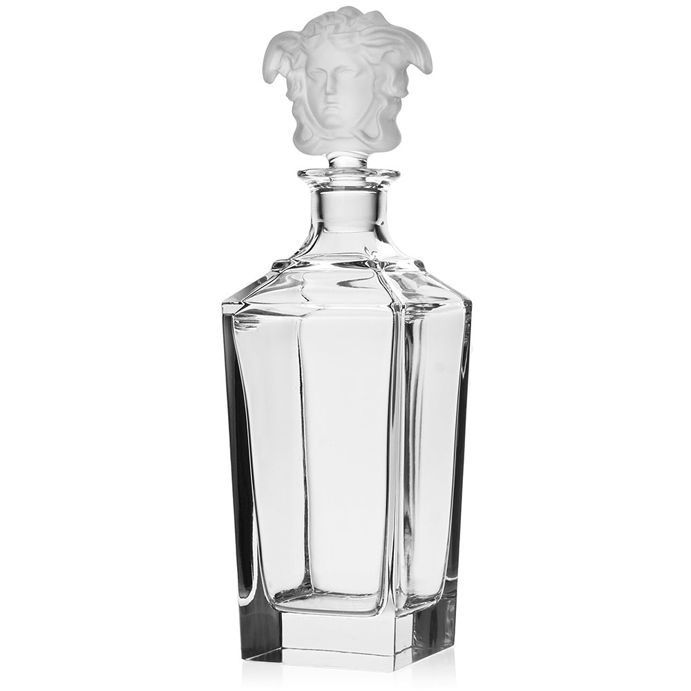 Versace Home Medusa Lumiere Treasury Square Decanter