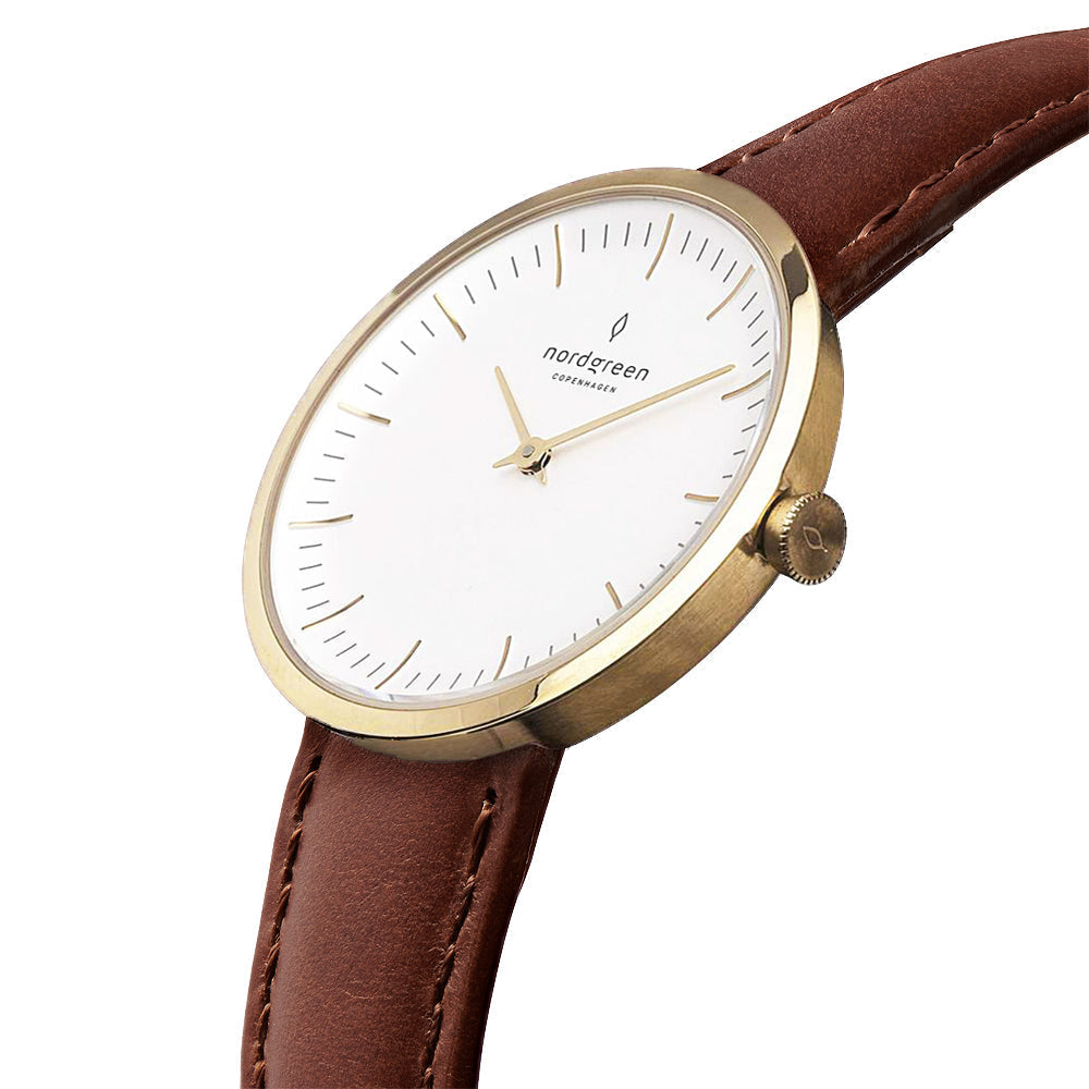 Nordgreen Infinity 32mm Rose gold White Dial Watch - view 2
