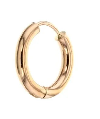 9ct Rose Gold Huggies