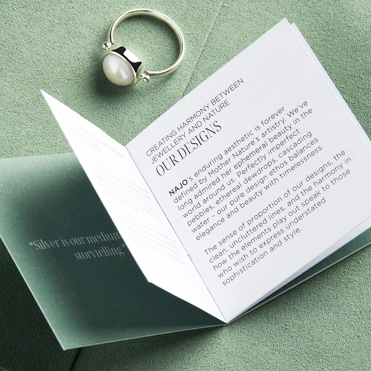 Najo Garland Pearl Ring