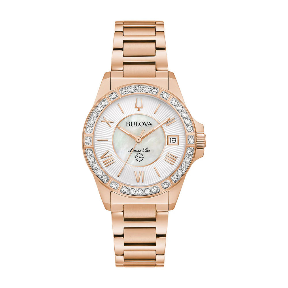 Bulova Marine Star Diamond Watch, 32mm