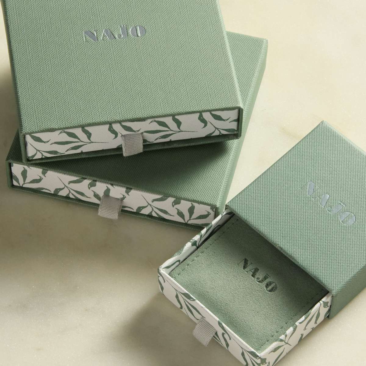 Najo Petal Huggie Earrings